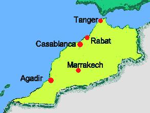 MAROCCO Principali zone di