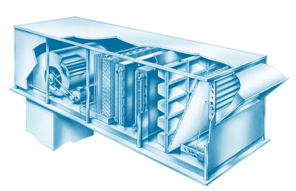 Informazioni tecniche [Ventilazione assistita Modello LTV] ampi d impiego Edifici industriali, edifici commerciali, alberghi, ospedali, palazzi dello sport, edifici multifunzionali.