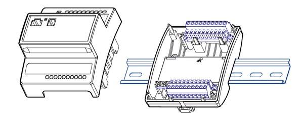 moduli I/O Il regolatore XENTA 401 non integra né ingressi né uscite. È necessario associare un certo numero di moduli I/O della serie 4xx. può gestire fino 10 moduli I/O.