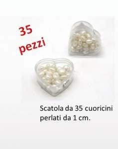 09389 15gr cuoricini perlati scatola 35pz.