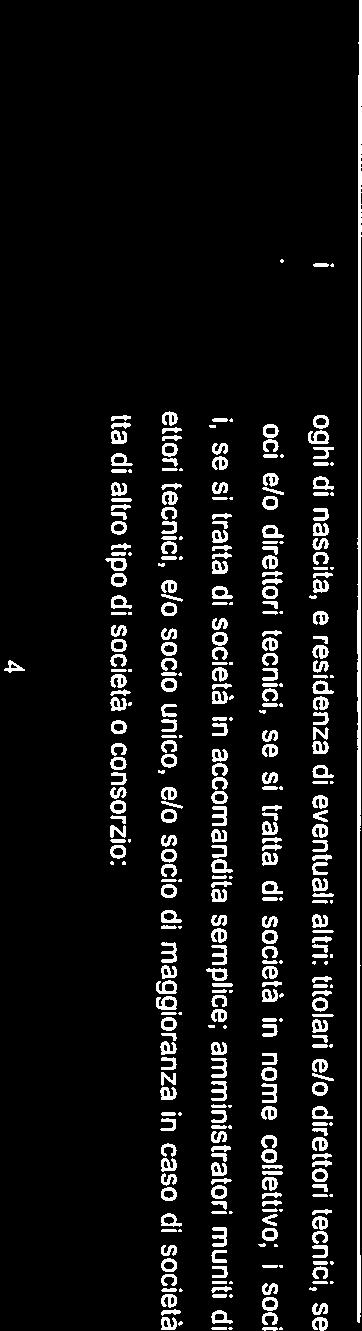 per le singole fattispecie di reato, o all art. 80 comma 5 del D.Lgs n.