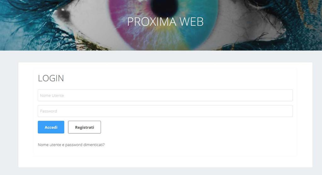1. PREMESSA PROXIMA WEB è il portale dove è possibile consultare tutti i documenti e segnalare disservizi o effettuare una richiesta di informazioni o di assistenza attraverso il sistema di Ticketing