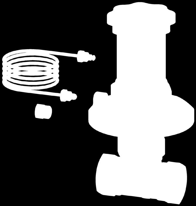 Pressione acqua tubazione di ritorno A B RB La regolazione del circuito idraulico avviene tramite la combinazione di due valvole: una valvola di bilanciamento statico (RB) e quella di controllo