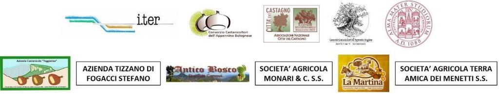 I Gruppi operativi in Emilia-Romagna in azione su biodiversità e sequestro di carbonio nel castagneto da frutto Scotti Carla, 1 Vittori Antisari Livia 2, Dondini Luca 2 Falsone Gloria 2, De Monte