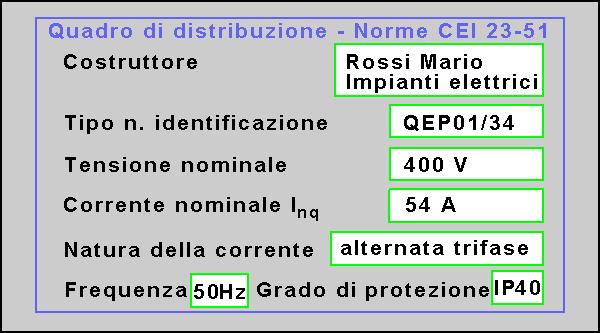 il marchio CE 9.0 IMPIANTO ELETTRICO GENERALE 9.