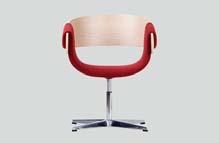 218 Leonardo Rossano KAY 219 KA 1007 sedia, base a croce girevole in alluminio aluminum cross swivel base chair 44 76 54 62 62 KA 1008 sedia, base a croce girevole in alluminio aluminum cross swivel