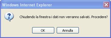 2) L inserimento dei dati per ogni sezione merceologica deve essere realizzato in un unica sessione di lavoro.