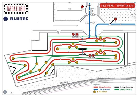 (km 8,35) tutti i diritti riservati Legenda Prove Speciali Trasferimenti Castelbuono S.