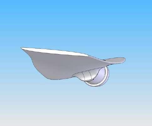 Jet fan ASSIALE Profilo della girante totalmente simmetrico per la reversibilità del flusso dell
