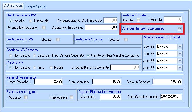 INTEGRAZIONE CON Kit Adempimenti-Dati Fatture 2019 Premessa A decorrere dal 1 gennaio 2019 sono esclusi dall obbligo della comunicazione dei dati fatture tutti le operazioni di acquisto/vendite da