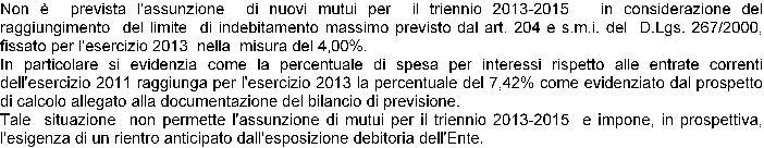 SEZIONE 2 - ANALISI DELLE RISORSE Segue 2.2.6.