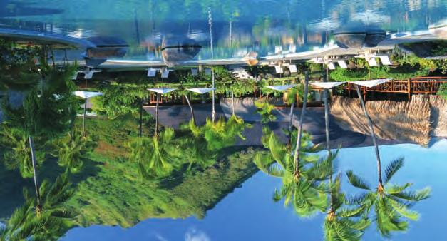 MOOREA / POLINESIA Hilton Moorea Lagoon Resort & Spa Situato tra la baia di Opunohu e la baia di Cook ai piedi di una collina coperta da rigogliosa