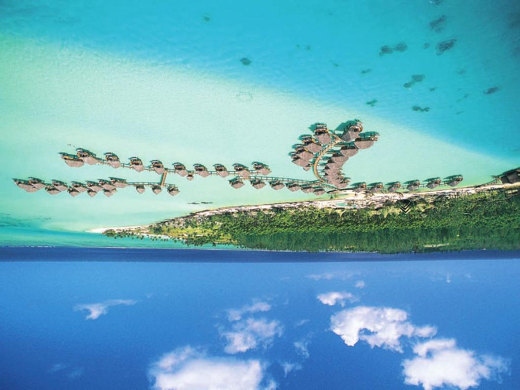 BORA BORA / POLINESIA Hotel St. Regis Si trova in quella che è sicuramente l isola più famosa del mondo: Bora Bora.