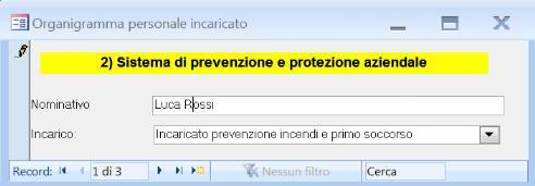 Compilazione DVR A) Cliccare sul pulsante 1) Dati aziendali.