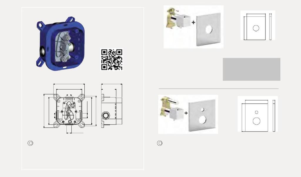 H H H level - termostatici 152 13 192 Video istruzioni Pbox Pbox video instructions 137 max. 90 112 min.