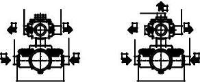 CR/M 152 C 124 MIN 40 150 MAX 50 CR 3 2 3 1 2 200 82 C 124 124 C LEQ 513CR 8 Miscelatore termostatico incasso doccia Concealed thermostatic