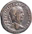 215 217 216 215 Geta (209-212) Denario - Busto giovanile drappeggiato a d.