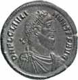 298 299 300 298 Giuliano II (360-363) Siliqua (Arelate) - Busto diademato e drappeggiato a d. - R/ Scritta entro corona - C. 161; RIC 295 (AG g.