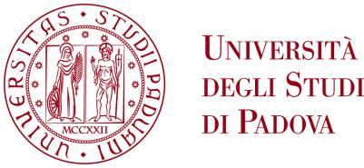 Viale dell Università 16 35020 Legnaro (Padova) - Italy tel +39 049 8272664 fax +39 049 8272784 direzione.dafnae@unipd.it dipartimento.dafnae@pec.unipd.it CF 80006480281 P.