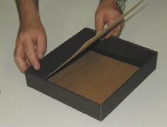 COPERCHIO 1 - I due fustellati che compongono la scatola.