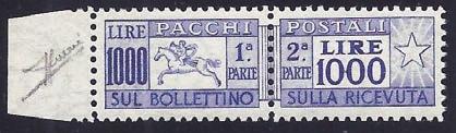 Interessante. 70,00 380 1946 Racc. da Sesto Calende 19.6.46, affr. con Regno P.A. Soggetti vari 5 l.+democratica 1 l.+ 3 l.+5 l. (PA 16+550+553+555). 100,00 381 1946 Racc. fermo posta 19.6.46, affr. con Luogotenenza Exp.