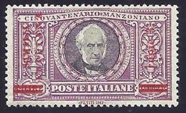 000). Spl. 3.500,00 685 1916 Croce Rossa (19/22). Spl. 250,00 686 1922 Elefanti e Leoni sopr.