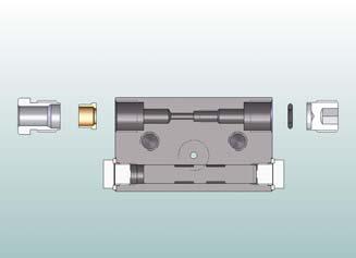 DISTRIBUTORI PROGRESSIVI DPX CODICI DI ORDINAZIONE ELEMENTI SINGOLI CON UNA USCITA DPA PROGRESSIVE DIVIDERS S FOR ORDER BLOCKS WITH ONE OUTLET PORTATA DISCHARGE ELEMENTO INIZIALE INLET VALVE SECTION