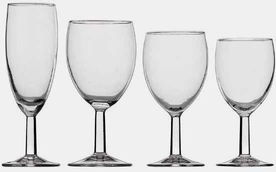 VINO CL 19 H 16,4 Ø CM 6,4 COLLEZIONE SAVOIE 13210 - CALICE FLUTE CL 17 H 17 Ø CM