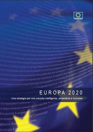 La strategia per la crescita ha fissato Una visione economica di medio termine: 3 priorità 5 obiettivi 5 obiettivi concreti per il 2020 7 programmi di riforme [Iniziative faro] per centrare gli