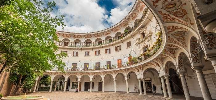 MAESTRANZA PLAZA DE SAN FRANCISCO (e Plaza nuova) PLAZA DEL CABILDO CATTEDRALE DI SIVIGLIA GIRALDA LETTURA DELLE