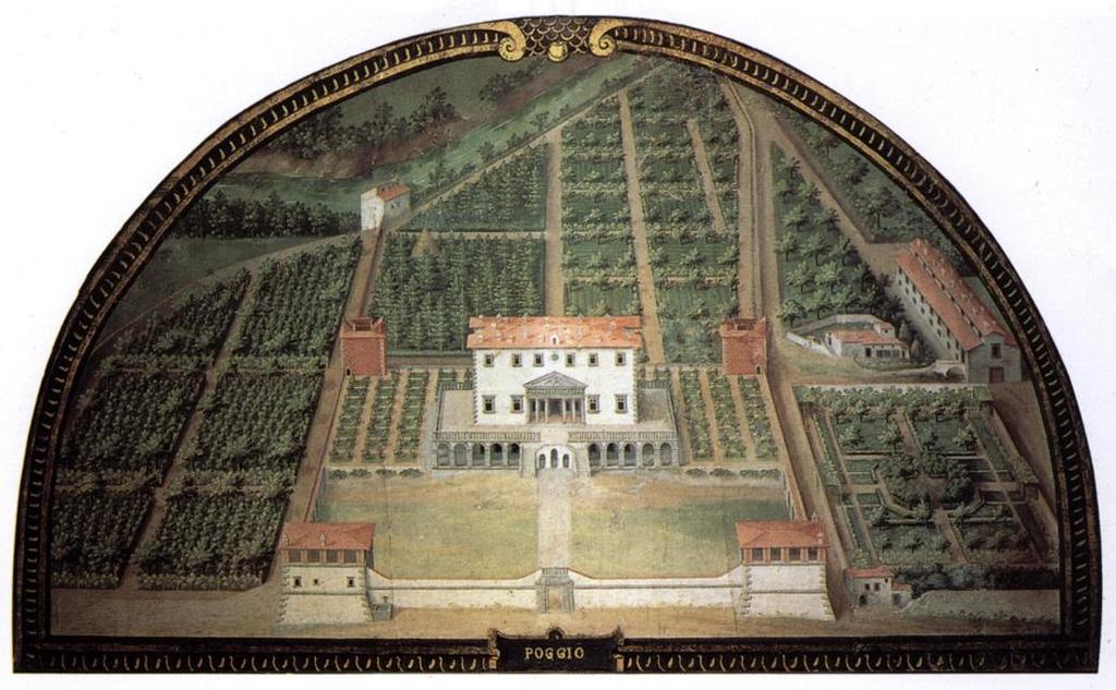 La vita quotidiana le attività di svago La villa di campagna era per i Medici il luogo