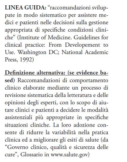 «... La necessità di istituire il Sistema nazionale