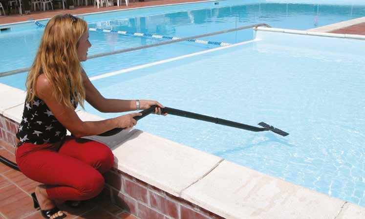 ASPIRATORE SWIMMY vasta gamma di accessori motore silenziato con doppio