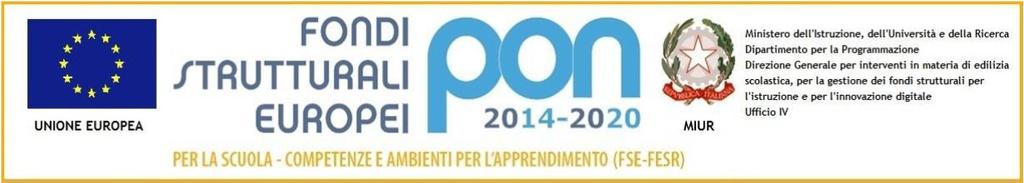 ALLEGATO 1 Domanda di partecipazione alla selezione avente per oggetto l individuazione, mediante procedura comparativa dei curricula, di docenti interni per l attuazione del progetto formativo PON