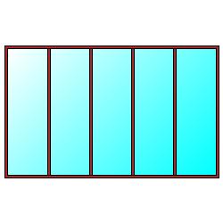 CARATTERISTICHE TERMICHE DEI COMPONENTI FINESTRATI secondo UNI EN 12831 - UNI EN ISO 6946 - UNI EN ISO 10077 CARATTERISTICHE TERMICHE DEI PONTI TERMICI Descrizione del ponte termico: GF - Parete -