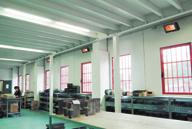 laboratori, supermercati, tensostrutture, centri sportivi Dimensioni: cm 80x22x13 OTIONA: supporto per installazione