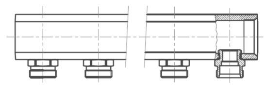 Diagramma di portata per collettori di distribuzione