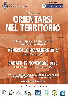 FIERA DI VERONA-SALONE MARGHERITA 8-9-10 NOVEMBRE 2018 ORIENTARSI SUL TERRITORIO Mini salone dell orientamento