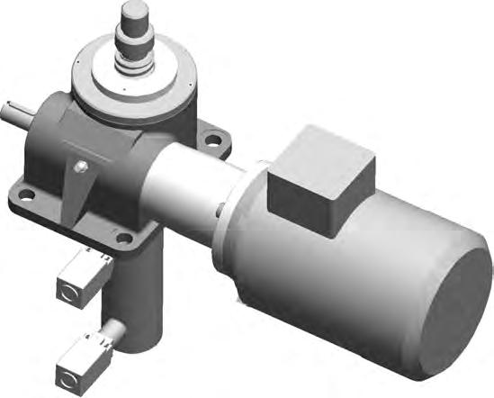 S.E.P. Motorized screw jack Fig. 1.6.3 - S.E.P. MG In entrambe le tipologie di montaggio MG (S.E.L.