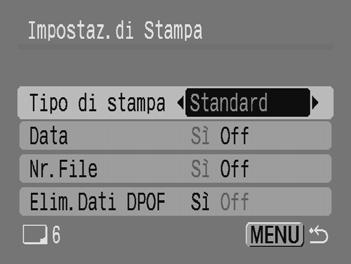 Premere il pulsante e selezionare la scheda 2. Premere i pulsanti op per selezionare [Elimina le Selezioni], quindi premere il pulsante m.