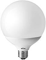 LAMPADE WIVA LED GLOBO 24W E27 E27. 20000h. 24W 3000K eq.inc.159w. 24W 4000K eq.inc.10w.