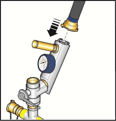 Brusche aperture del regolatore potrebbero far scattare la valvola di sicurezza anche se la pressione all interno dell otturatore è inferiore ad 1 bar.