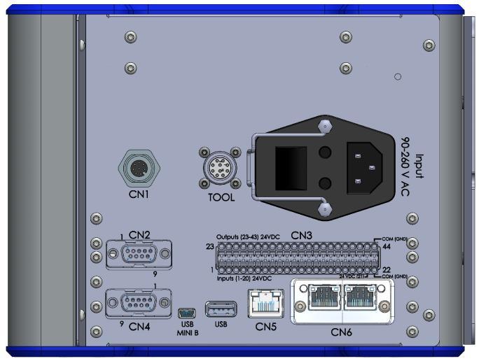 PIN NOME RX TX 5 GND 9 +5V FUNZIONE Ricezione RS Trasmissione RS E il pin comune a tutti gli input.