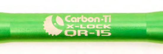 X-RockShox X-Fox L X-Lock QR15 è il nuovo bloccaggio ad asse passante superleggero proposto da Carbon-Ti per forcelle ad asse passante QR15 RockShox e Fox.