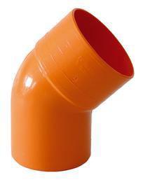 900H 160 mm 900I 200 mm CURVA A 90 GRADI IN ARANCIO Curva in di colore arancio,con gradazione a 90