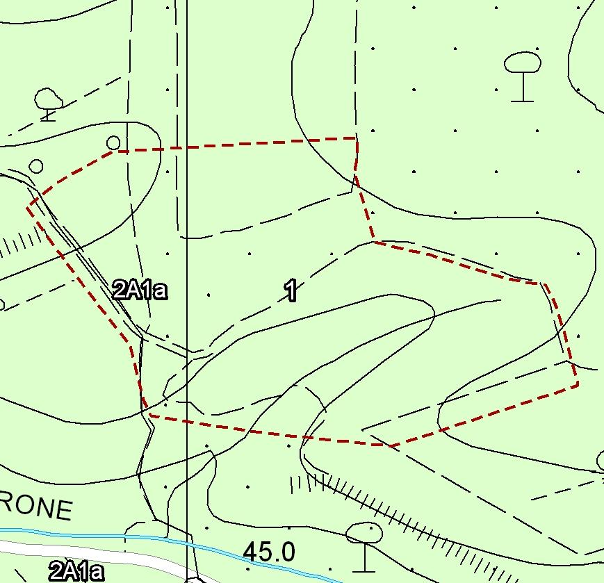 UTOE 2A1a Aree agricole della bassa collina costiera a prevalente funzione paesaggistica SCHEDA NORMATIVA 1 Tav 1e DISCIPLINA DEI SUOLI Aree per servizi di interesse generale a prevalente carattere