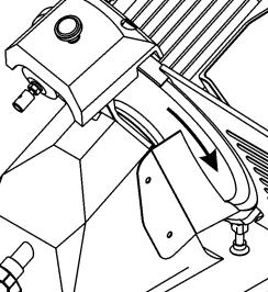 4.2.2 - affettatrice con motore trifase L affettatrice è fornita di un cavo di alimentazione con sezione 5 x mm²; lunghezza.5 m. Collegare l affettatrice alla rete di alimentazione trifase 400 V.