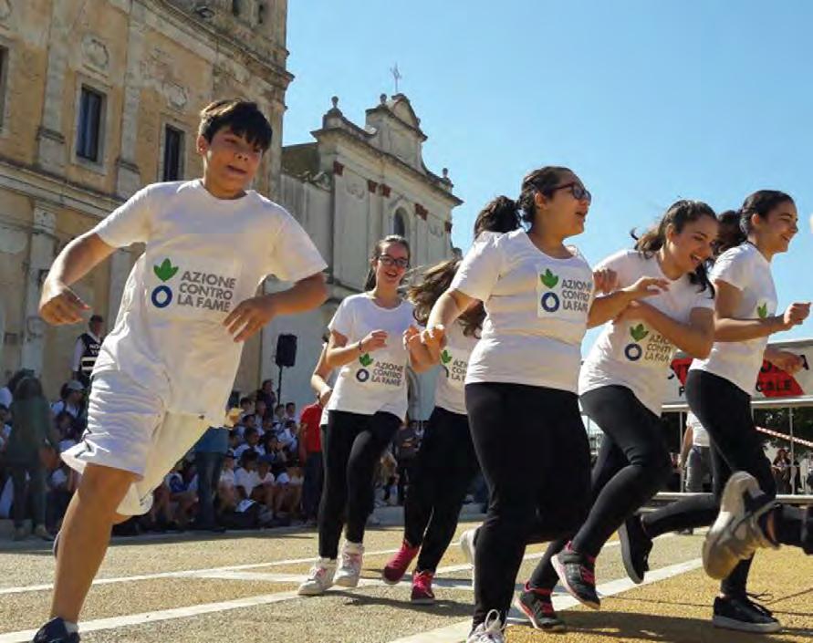 5 edizione, 8 Maggio 2019 La corsa contro la fame Didattica, sport e solidarietà