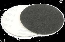 DV P ZIRCONIA F PAPER VELCRO DISCS Starcke 344FK. 300 gr/m 2 heavy paper. For sanding of hardwood and flat stainless steel work pieces. Long service life due to heavy F-weight paper backing.