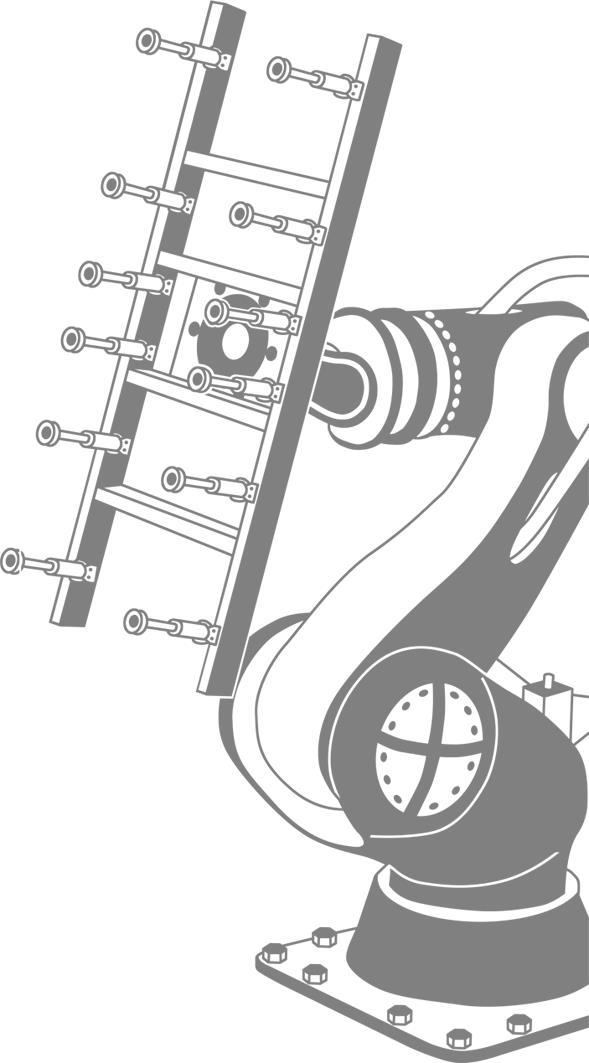 PERCHÈ CARBOSIX È ESTREMAMENTE VANTAGGIOSO? Facciamo un esempio: struttura gripper su robot antropomorfo.